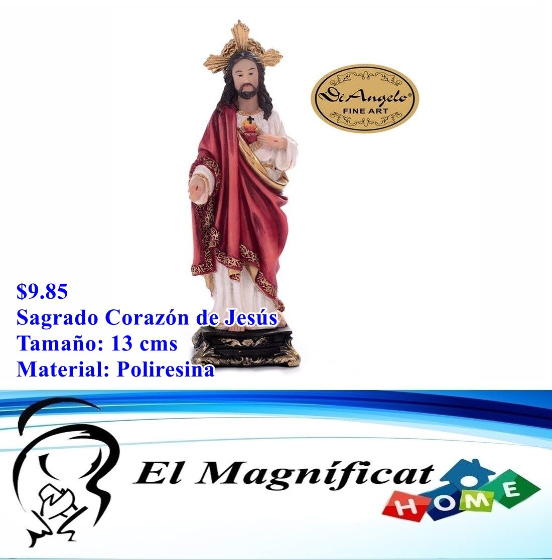 SAGRADO CORAZON DE JESUS 13 CMS