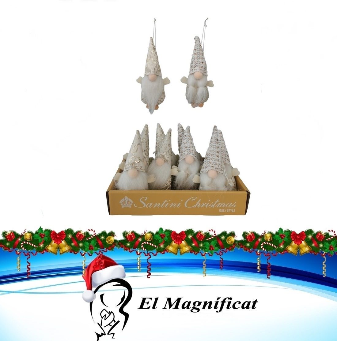 GNOMOS NAVIDEÑOS 15 CMS