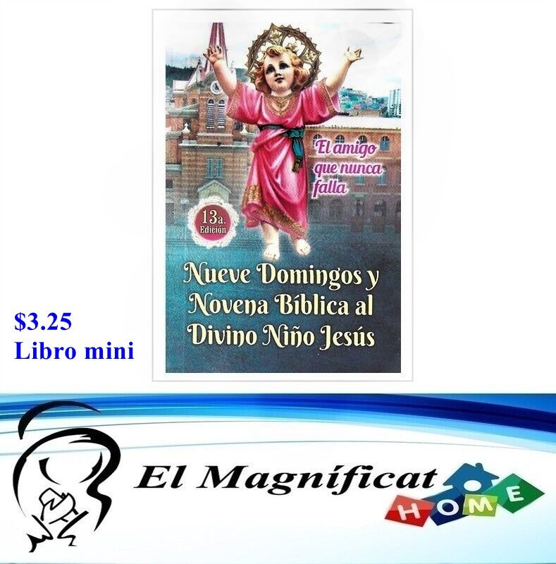 NUEVE DOMINGOS Y NOVENA BIBLICA AL DIVINO NIÑO JESUS (MINI) NDN