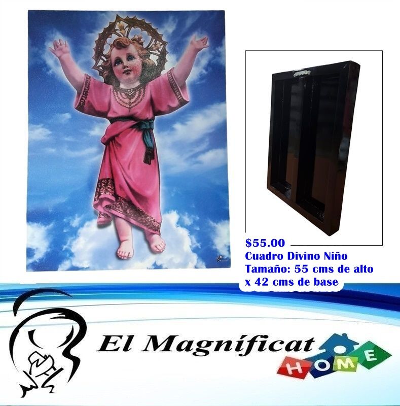 CUADRO DIVINO NIÑO 55 CMS X 42 CMS