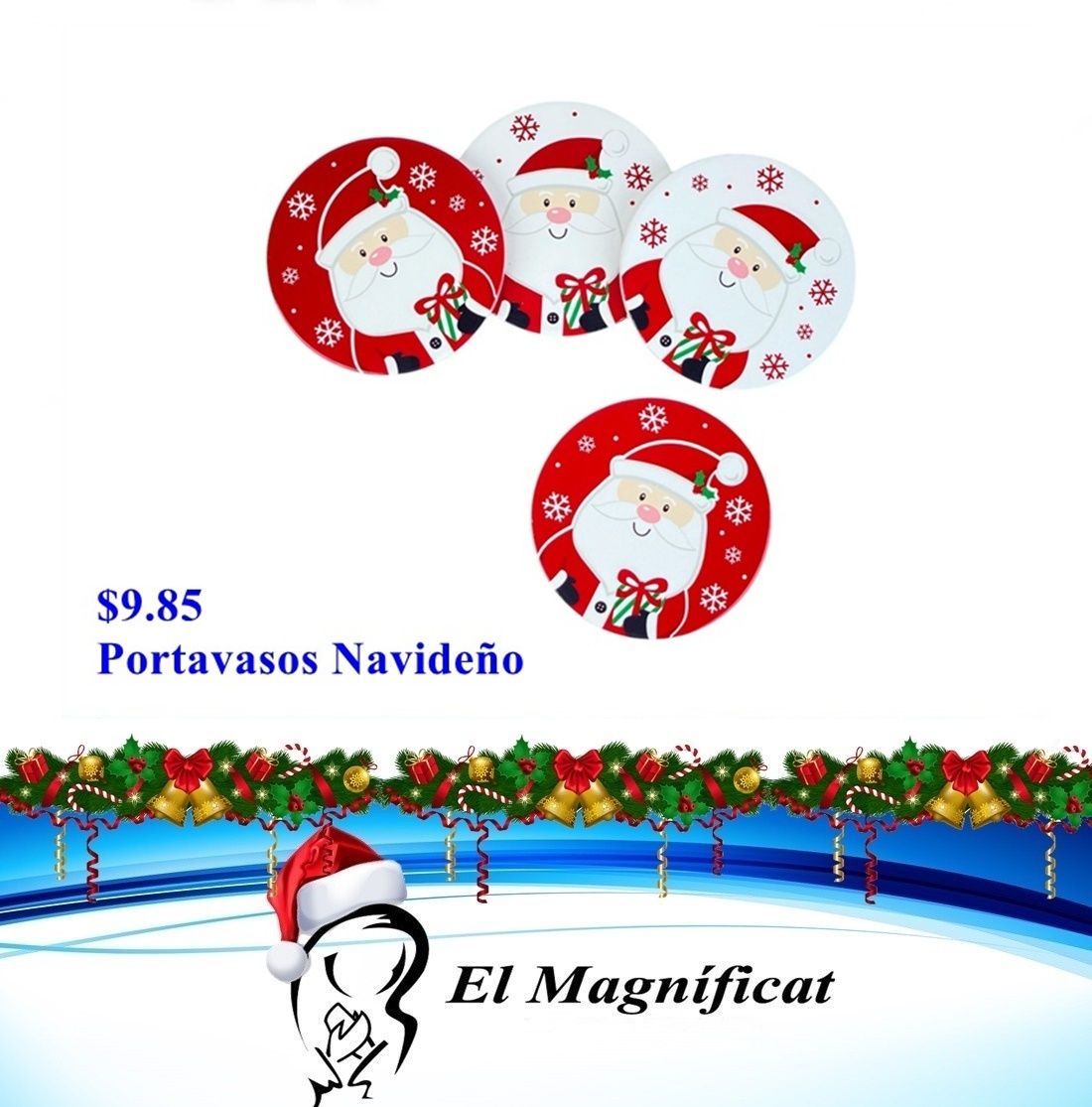 PORTAVASOS NAVIDEÑO