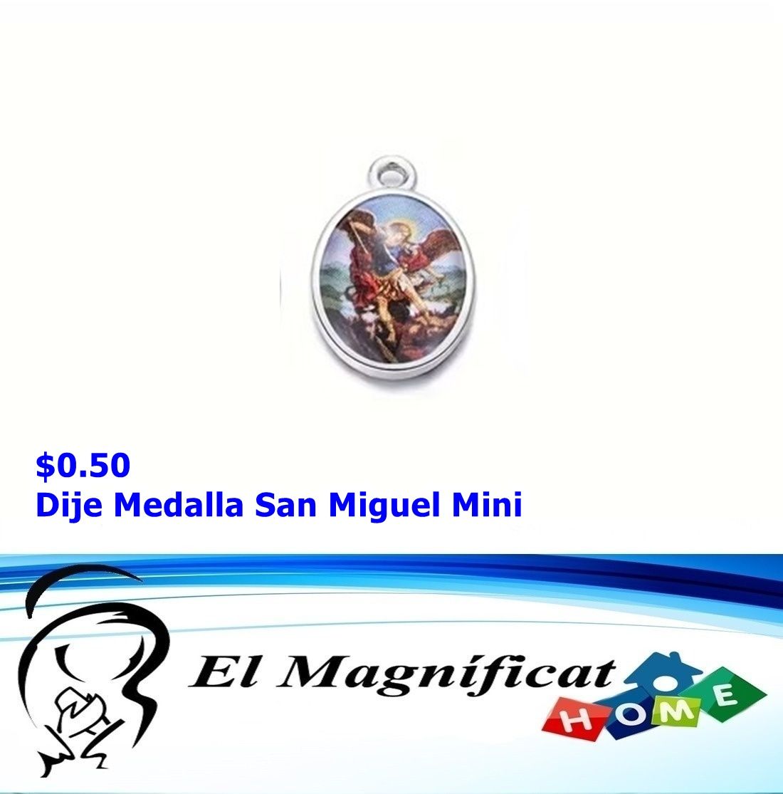 DIJE MEDALLA DE SAN MIGUEL MINI