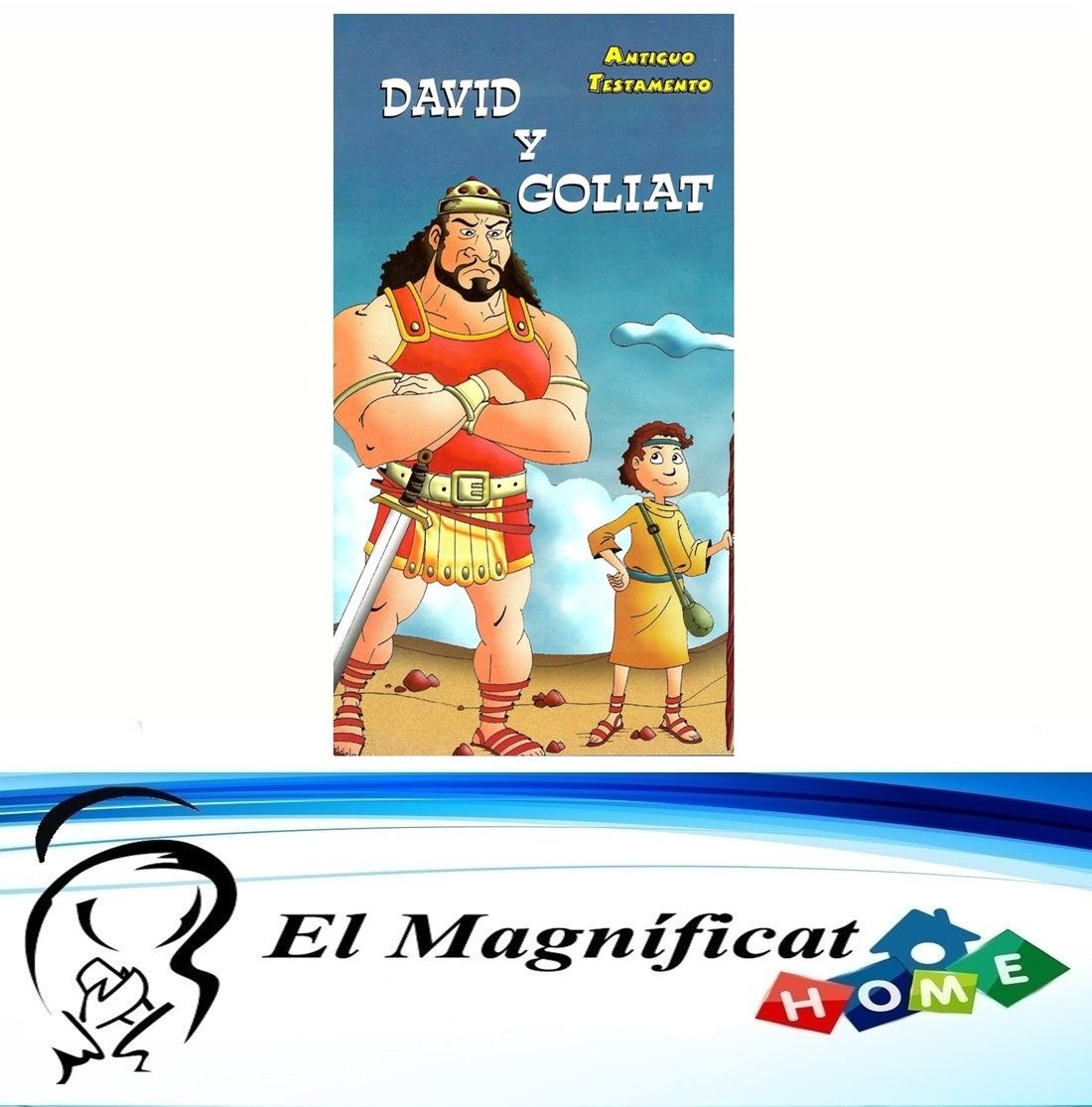 DAVID Y GOLIAT FOLLETO PARA COLOREAR