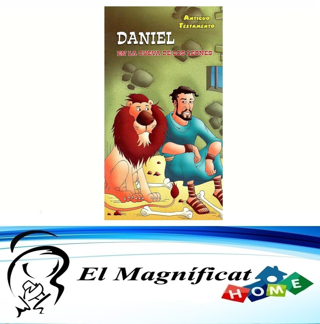 DANIEL EN LA CUEVA DE LOS LEONES (LIBRO PARA COLOREAR)