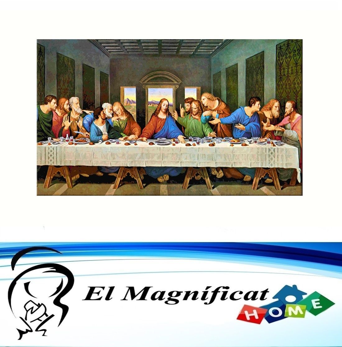 CUADRO SANTA CENA 50 CMS X 30 CMS