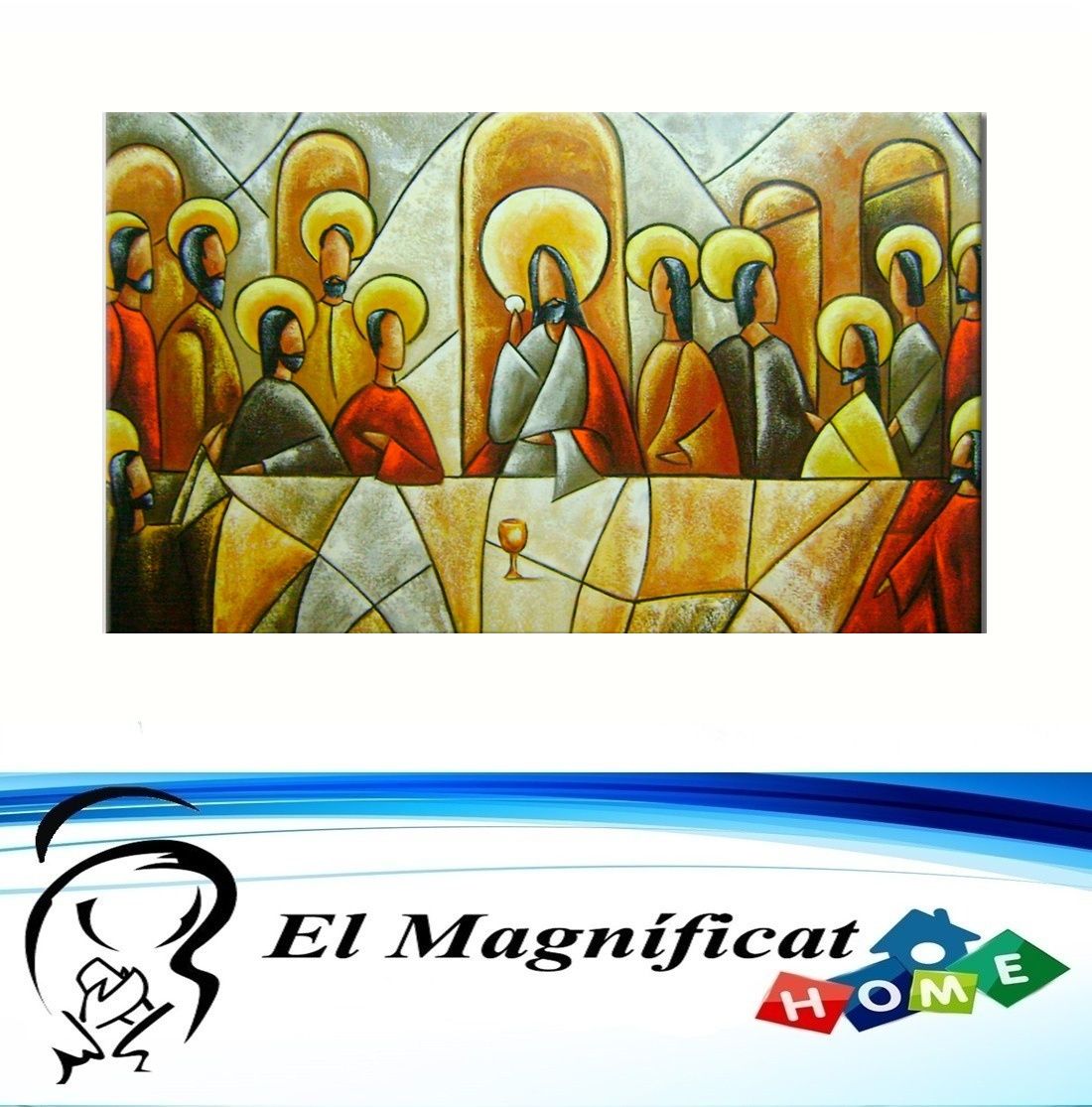 CUADRO SANTA CENA 50 CMS X 30 CMS