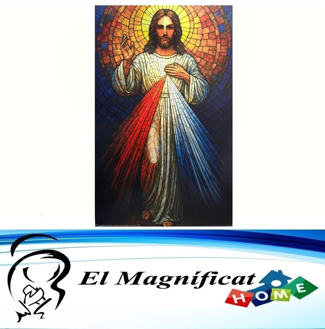 CUADRO JESUS DE LA MISERICORDIA 120*80