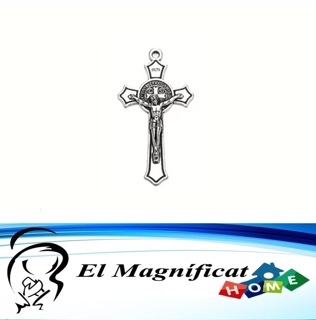 DIJE CRUZ DE SAN BENITO MINI