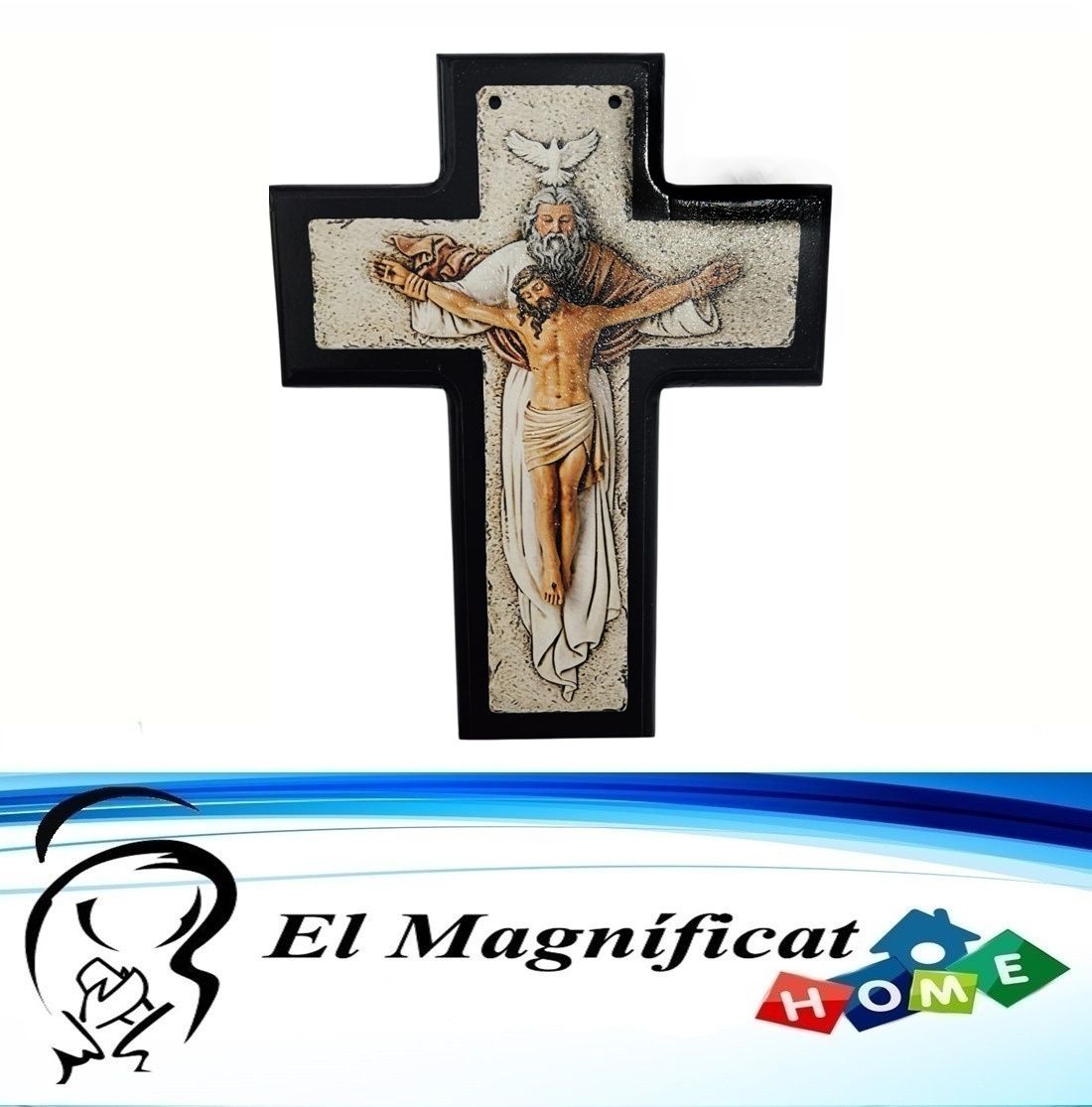 CRUZ TRINITARIA EN MADERA
