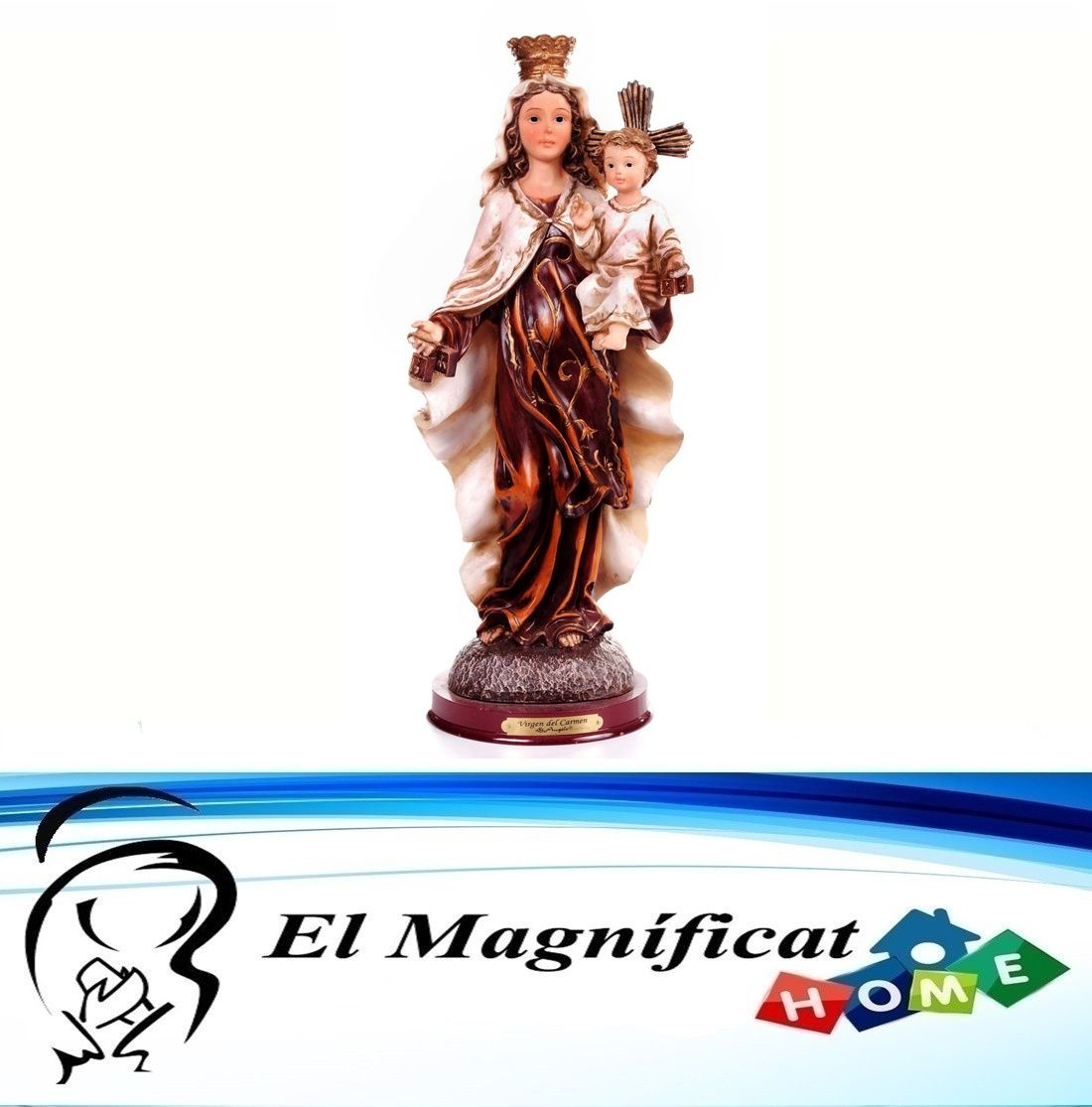 VIRGEN DEL CARMEN 40 CMS