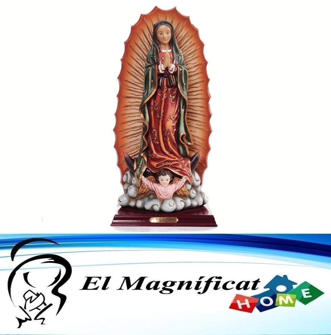 VIRGEN DE GUADALUPE 40 CMS