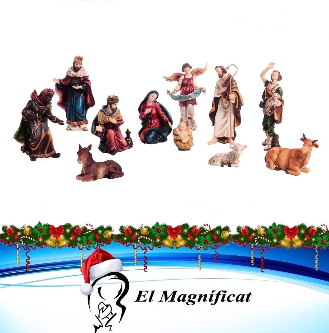 NACIMIENTO 12 PIEZAS 15 CMS