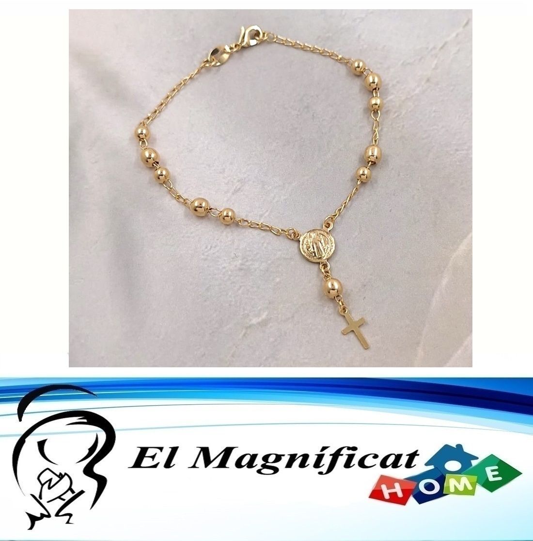 PULSERA DECENARIO ENCHAPADO
