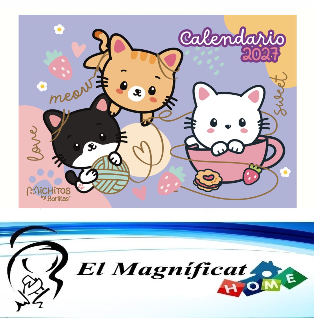 CALENDARIO DE PARED 2027