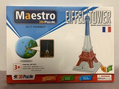 Puzzle 3D Tour Eiffel