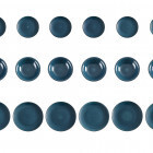 Service de 18 pièces, Couleurs: Vert