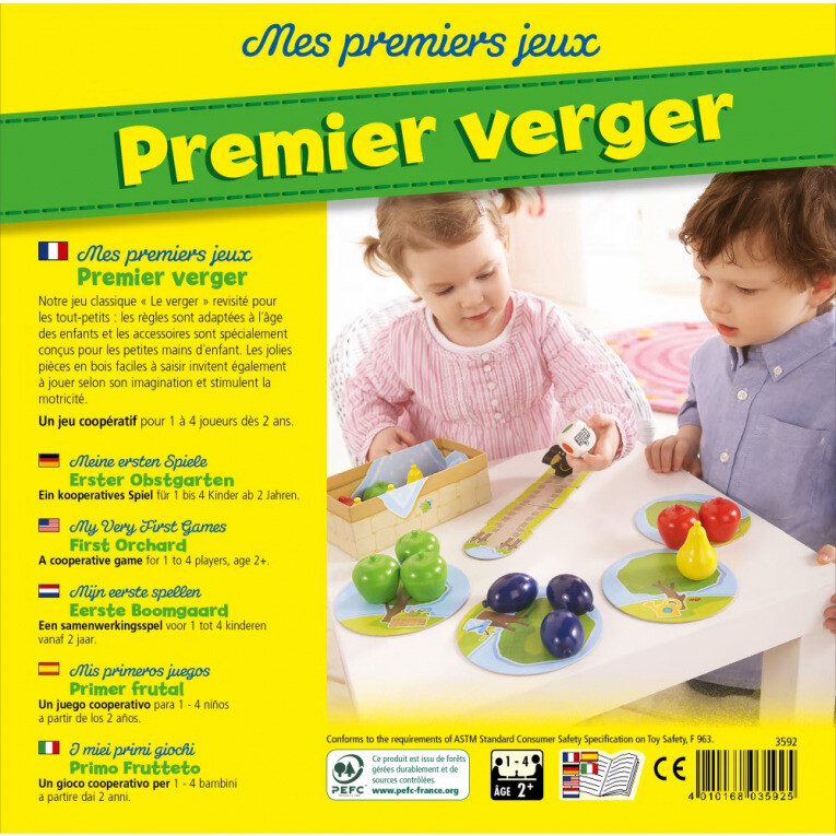 Jeu Mon premier Verger