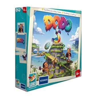 Dodo jeu coopératif de mémoire et de rapidité