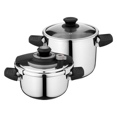 Set d'autocuiseurs 4 pièces : 4 + 7L Vita Set d'autocuiseurs 4 pièces : 4 + 7L Vita