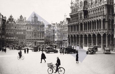 Grand-Place de Bruxelles, 1935 - Le Soir