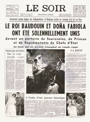 Une du Soir du 16/12/1960