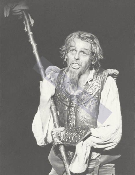 Jacques Brel, "L'Homme de la Mancha", La Monnaie, le 6 novembre 1968 - Photo Le Soir