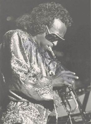 Miles Davis, Anvers, le 18 octobre 1987 - Photo Pierre Hannaert/Le Soir
