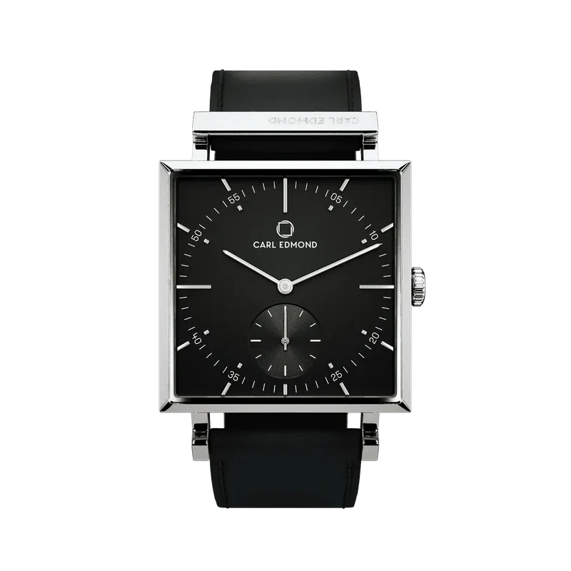 Carl Edmond - Granit Black Deluxe - Cuir noir