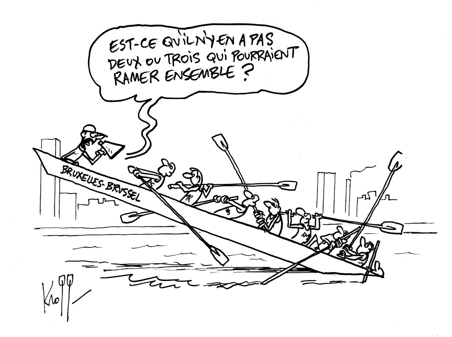 Kroll - Février - Politiques en kayak