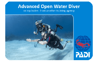 Tauchkurs PADI AOWD - Advanced Open Water Diver