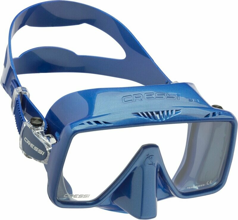 SF1 Blue/Matal Rahmenlos