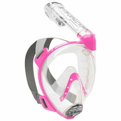 Cressi Schnorchel-Vollgesichtsmaske Baron Clear/Pink M/L
