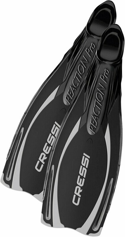 Reaction Pro Black/Silver | Vollfussflosse Reaction Pro Black/Silver | Vollfussflosse