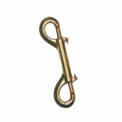 Double bronze spring clip
