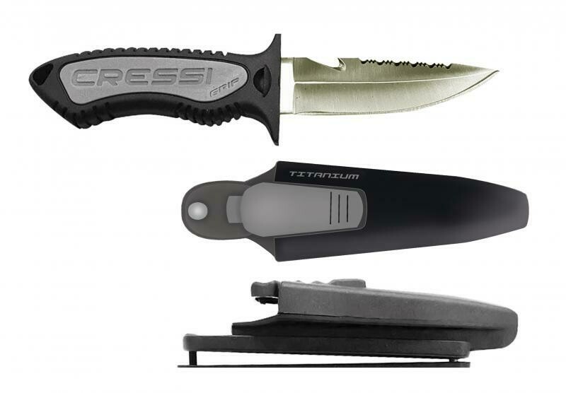 Cressi Tauchmesser Grip TITAN