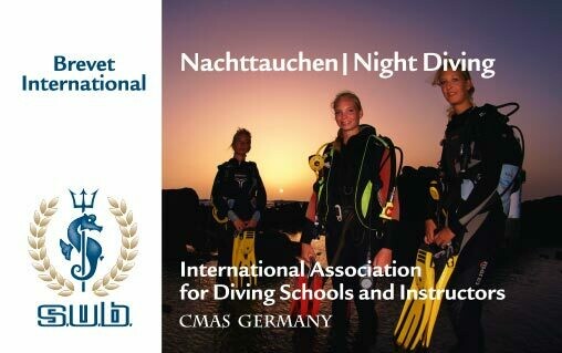 Spezial -Tauch-Kurs S.U.B Nachttauchen Spezial -Tauch-Kurs S.U.B Nachttauchen