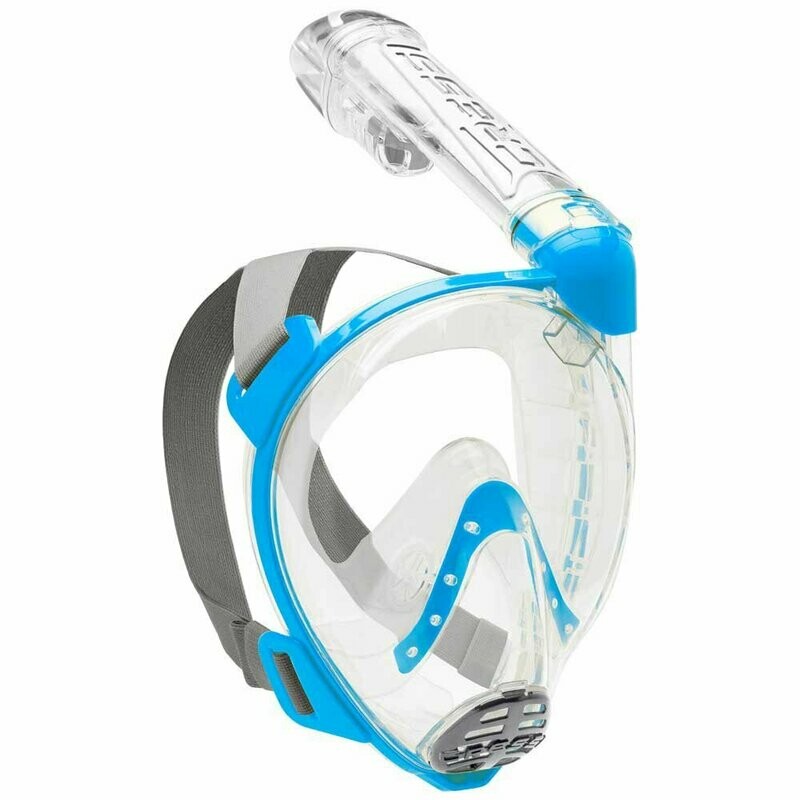 Cressi Schnorchel-Vollgesichtsmaske Baron Clear/Blue M/L Cressi Schnorchel-Vollgesichtsmaske Baron Clear/Blue M/L