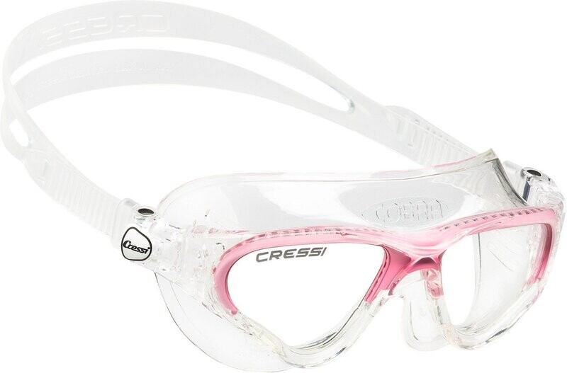 Cressi Schwimmbrille Cobra Lady Clear/Pink Cressi Schwimmbrille Cobra Lady Clear/Pink