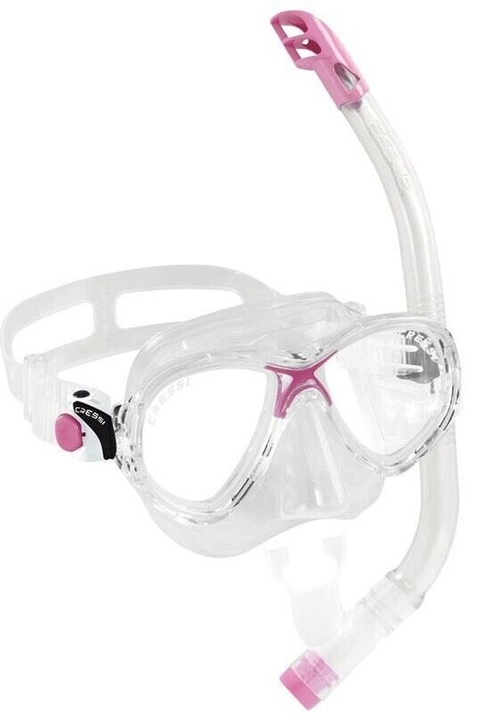 Cressi Marea VIP Junior Maskenset | Clear/Pink Cressi Marea VIP Junior Maskenset | Clear/Pink