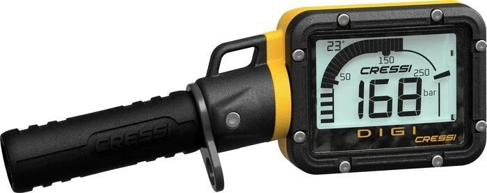 Cressi Digi - Digitalkonsole (Finimeter Digital | Farbe Gelb) Cressi Digi - Digitalkonsole (Finimeter Digital | Farbe Gelb)