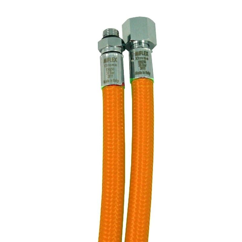 MIFLEX Extreme Mitteldruckschlauch UNF 3/8" Länge 75 cm Orange