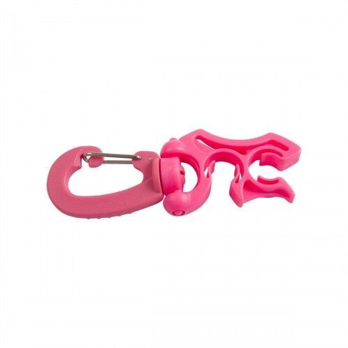 Schlauchhalter Zweifach Pink