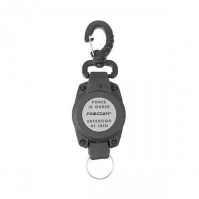 Retractor mit Stopfunktion
