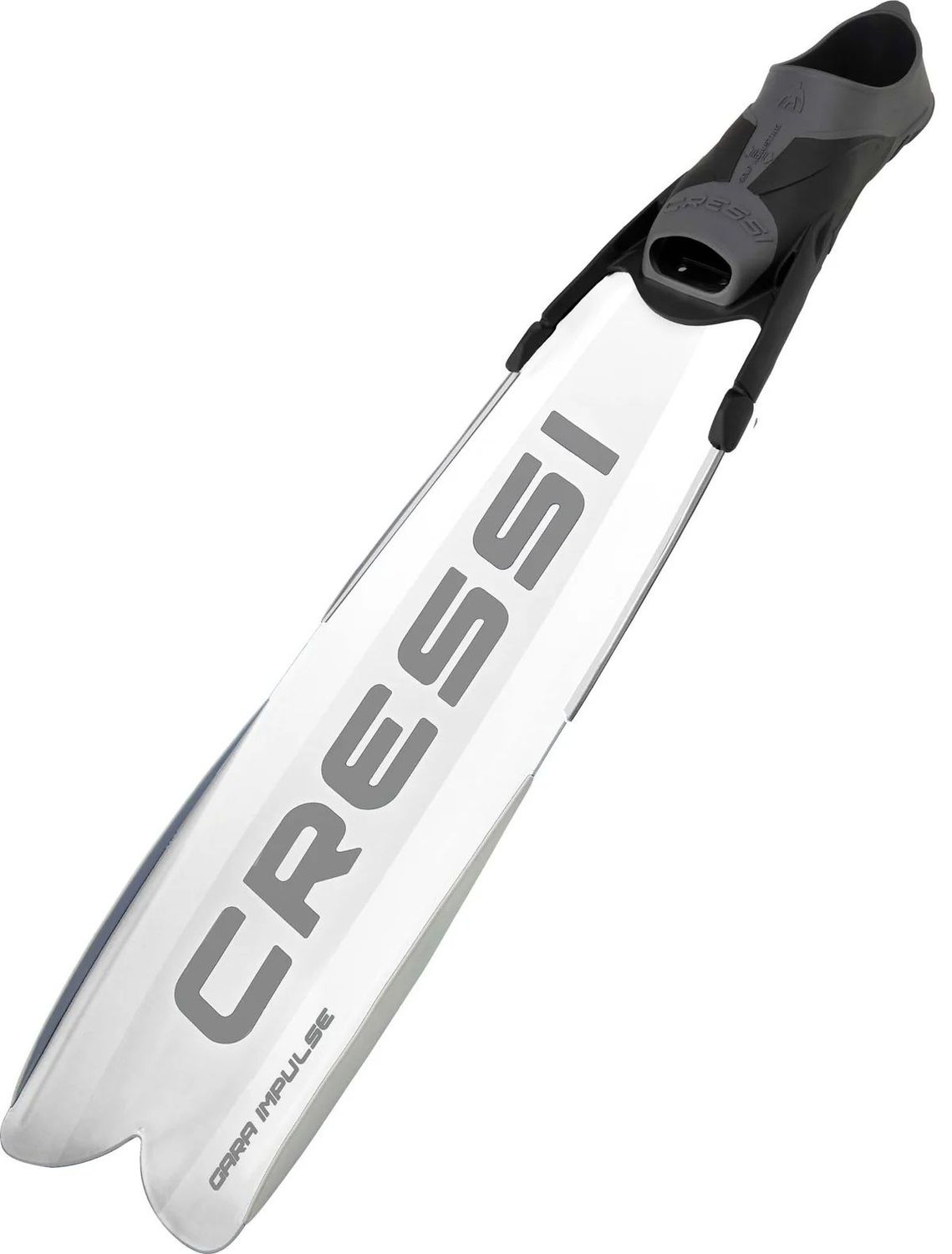 Gara Turbo Impulse Apnoeflossen | White l | Blue Metal | Black