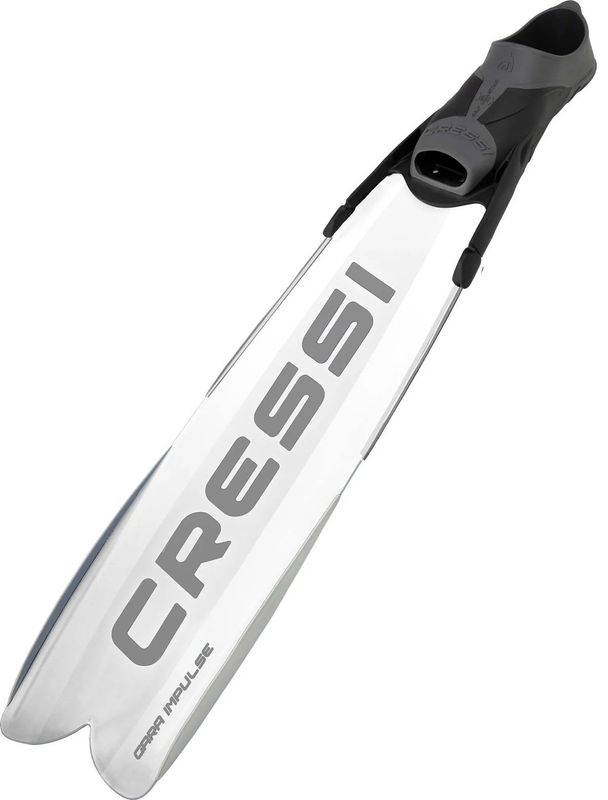 Gara Turbo Impulse Apnoeflossen | White l | Blue Metal | Black