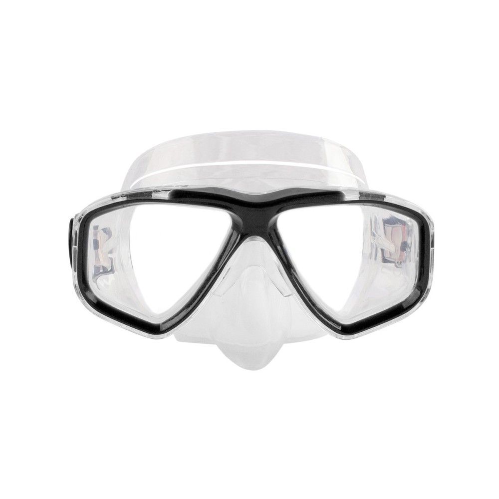 Opti Pro II - Tauchmaske - Black/Transparent