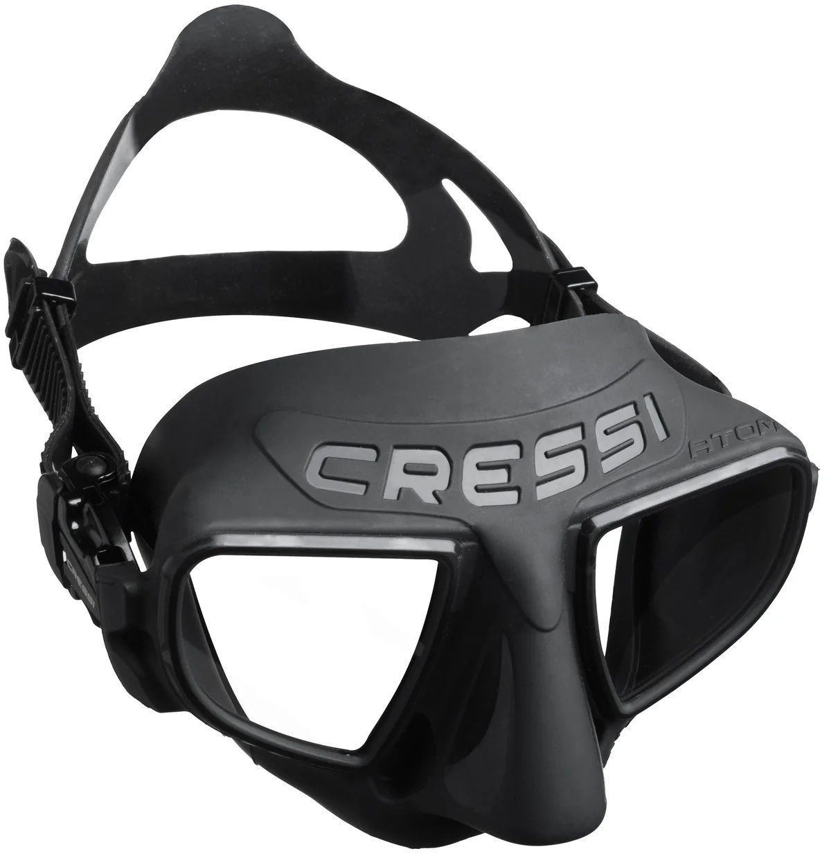Cressi Atom Black - Apnoemaske
