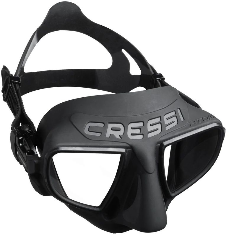 Cressi Atom Black - Apnoemaske Cressi Atom Black - Apnoemaske