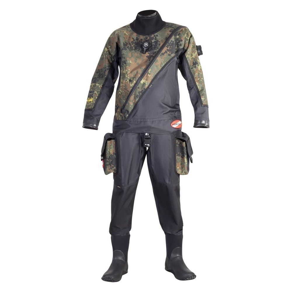 Extreme Ligth - Trilaminat Trockentauchanzug Camouflage