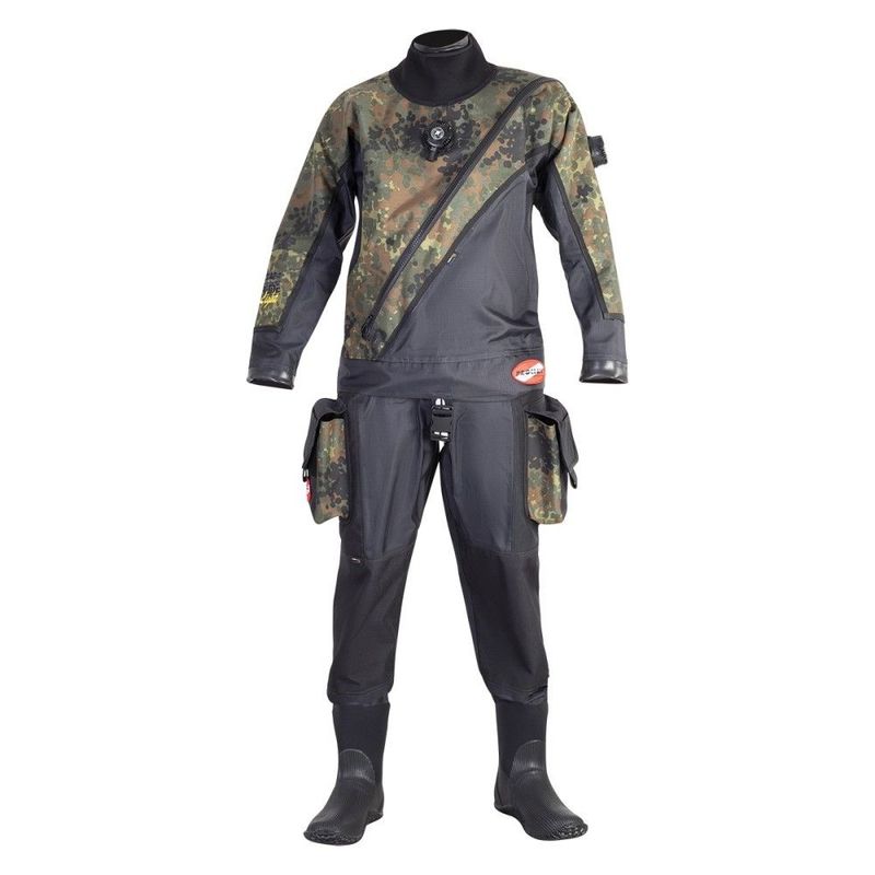 Extreme Ligth - Trilaminat Trockentauchanzug Camouflage